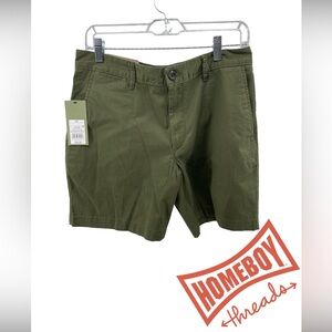 Goodfellow & Co Olive Flat Front Shorts